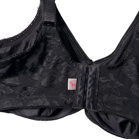 WACOAL 36DDD Awareness 85567 Full Coverage Seamless Black Underwire Support - Picture 4 of 10